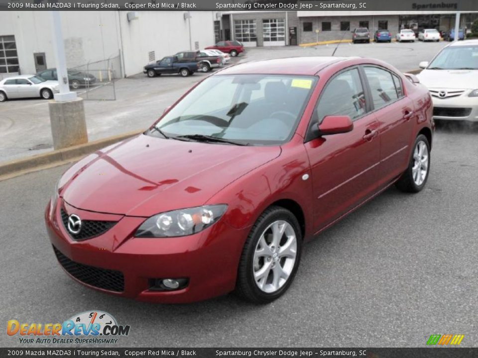 2009 Mazda MAZDA3 i Touring Sedan Copper Red Mica / Black Photo #1