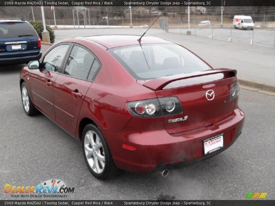 2009 Mazda MAZDA3 i Touring Sedan Copper Red Mica / Black Photo #2