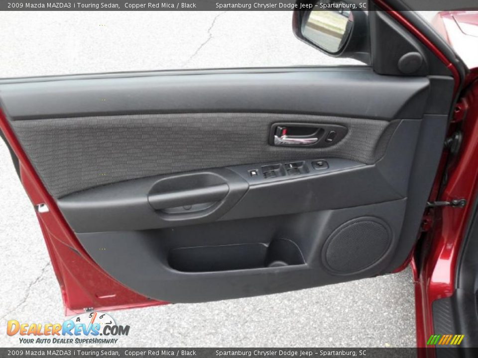 2009 Mazda MAZDA3 i Touring Sedan Copper Red Mica / Black Photo #7