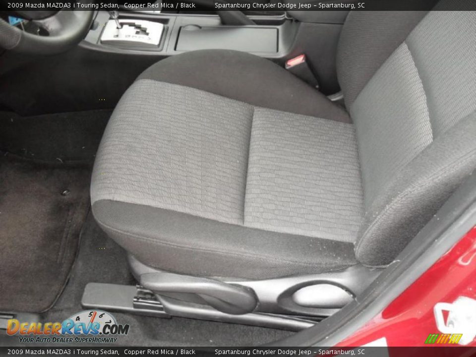2009 Mazda MAZDA3 i Touring Sedan Copper Red Mica / Black Photo #8