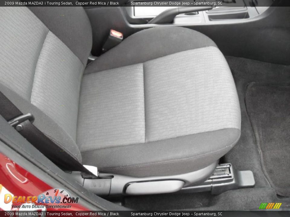 2009 Mazda MAZDA3 i Touring Sedan Copper Red Mica / Black Photo #14