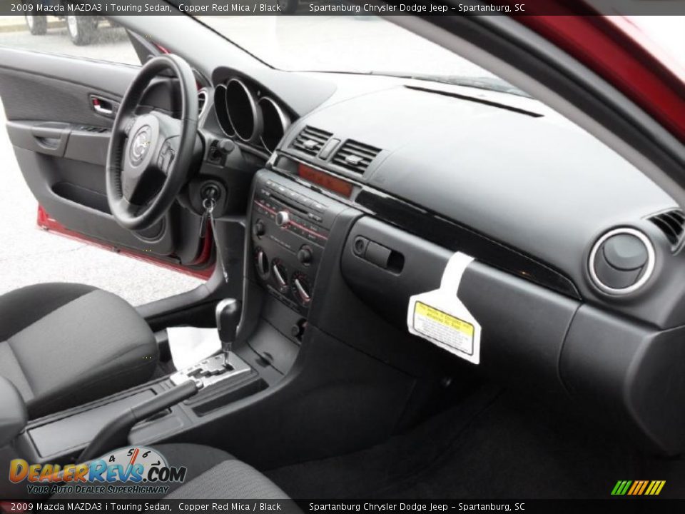 2009 Mazda MAZDA3 i Touring Sedan Copper Red Mica / Black Photo #15