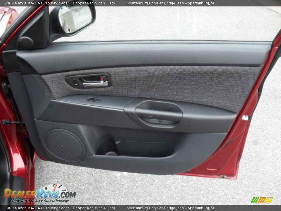 2009 Mazda MAZDA3 i Touring Sedan Copper Red Mica / Black Photo #16