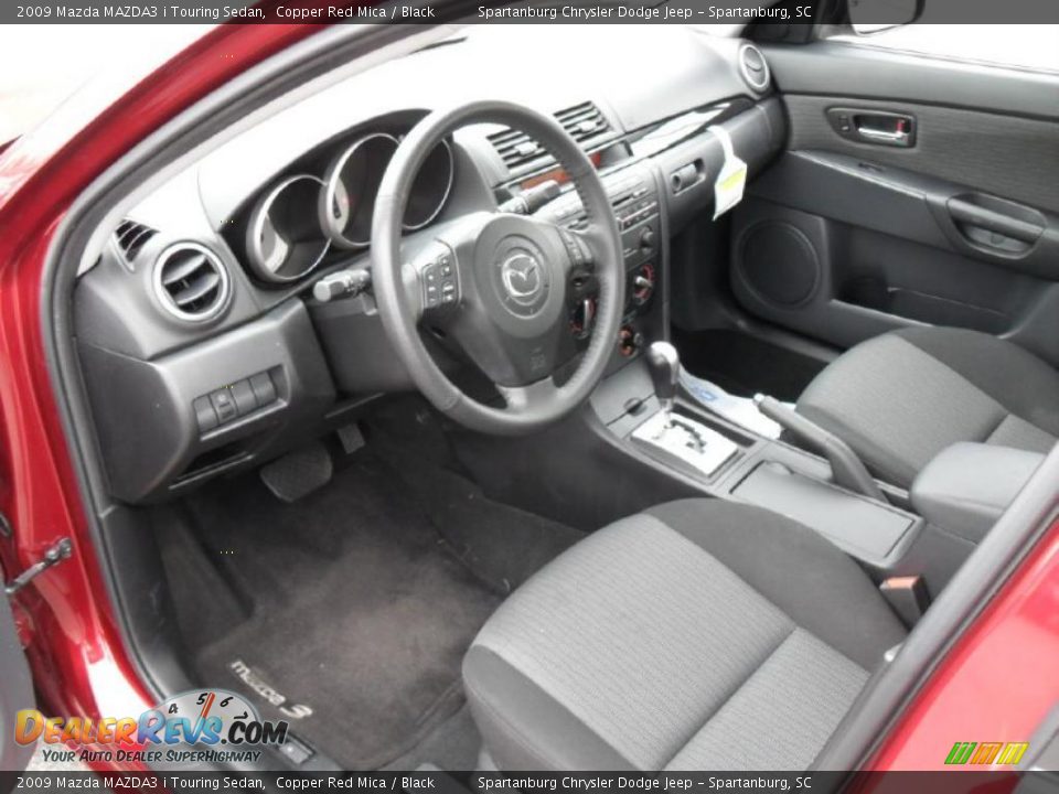 2009 Mazda MAZDA3 i Touring Sedan Copper Red Mica / Black Photo #25