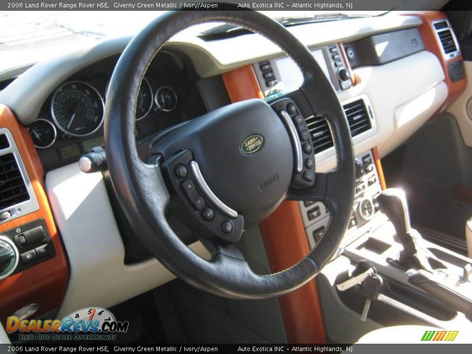 2006 Land Rover Range Rover HSE Giverny Green Metallic / Ivory/Aspen Photo #5