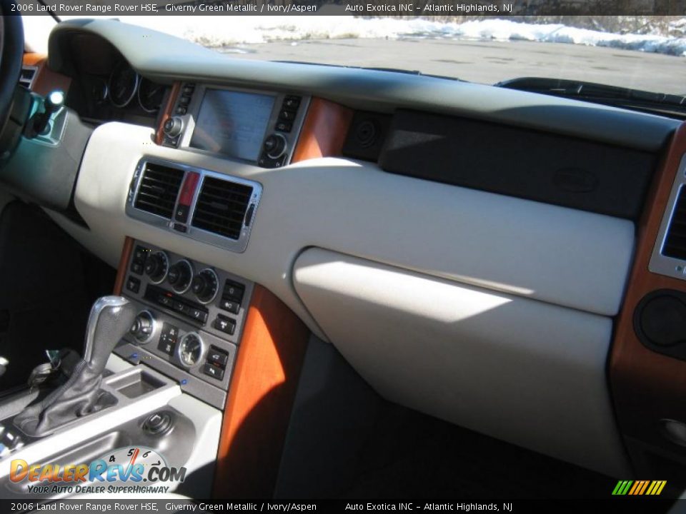 2006 Land Rover Range Rover HSE Giverny Green Metallic / Ivory/Aspen Photo #7