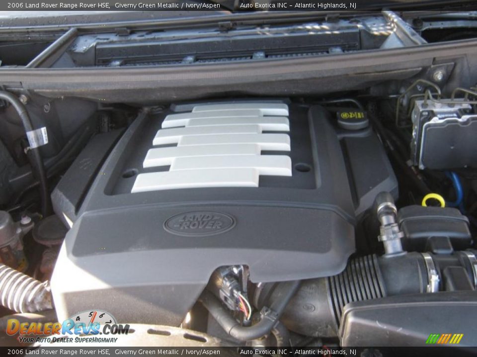 2006 Land Rover Range Rover HSE Giverny Green Metallic / Ivory/Aspen Photo #9