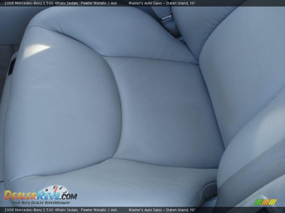 2006 Mercedes-Benz S 500 4Matic Sedan Pewter Metallic / Ash Photo #13