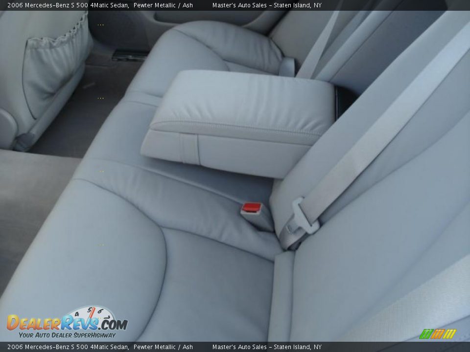 2006 Mercedes-Benz S 500 4Matic Sedan Pewter Metallic / Ash Photo #15