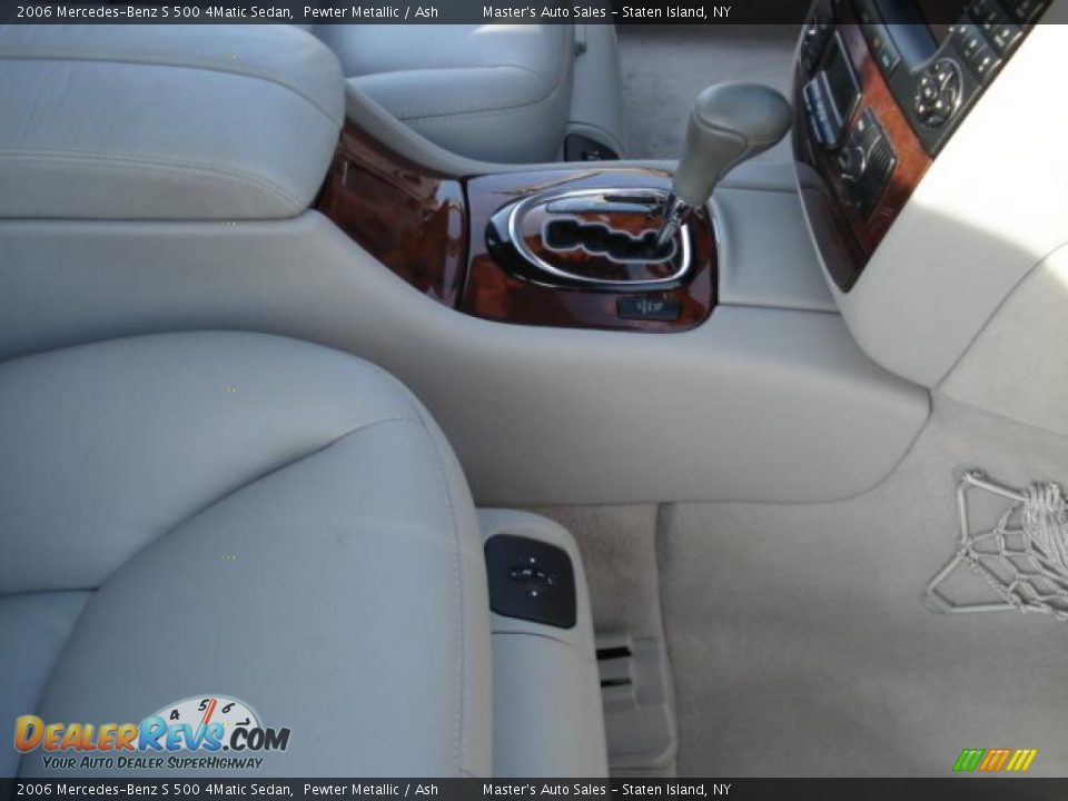 2006 Mercedes-Benz S 500 4Matic Sedan Pewter Metallic / Ash Photo #20