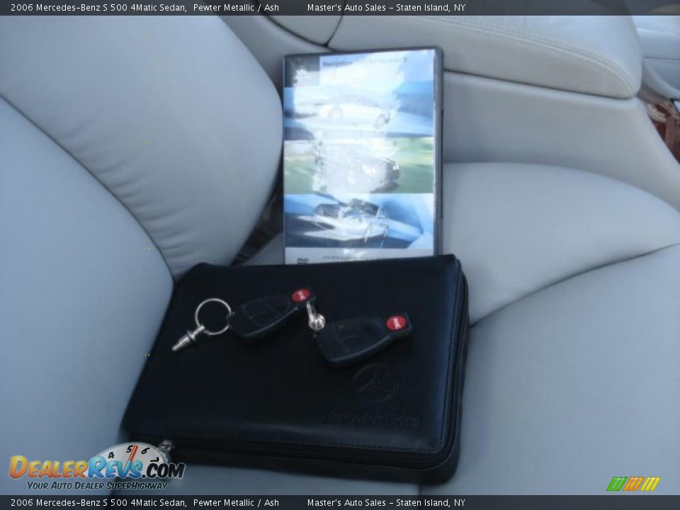 2006 Mercedes-Benz S 500 4Matic Sedan Pewter Metallic / Ash Photo #21