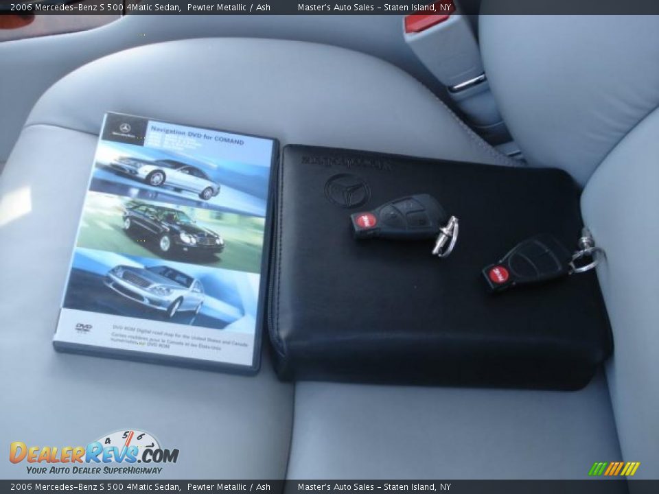 2006 Mercedes-Benz S 500 4Matic Sedan Pewter Metallic / Ash Photo #23