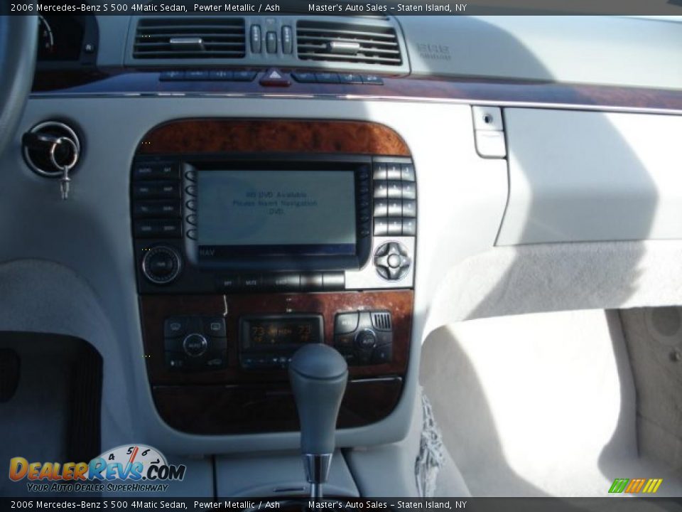 2006 Mercedes-Benz S 500 4Matic Sedan Pewter Metallic / Ash Photo #24