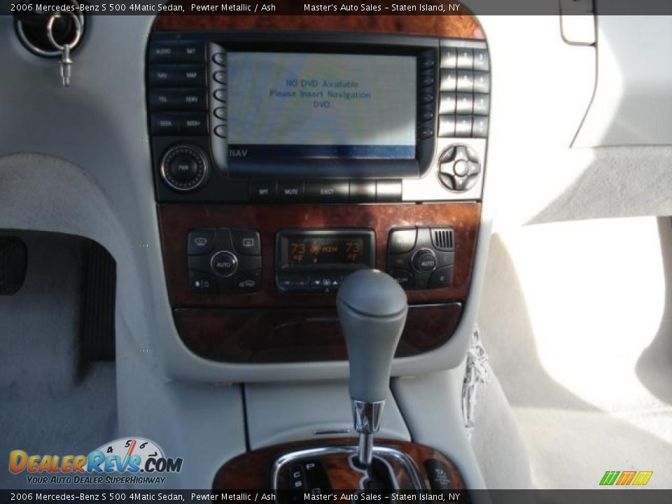 2006 Mercedes-Benz S 500 4Matic Sedan Pewter Metallic / Ash Photo #25