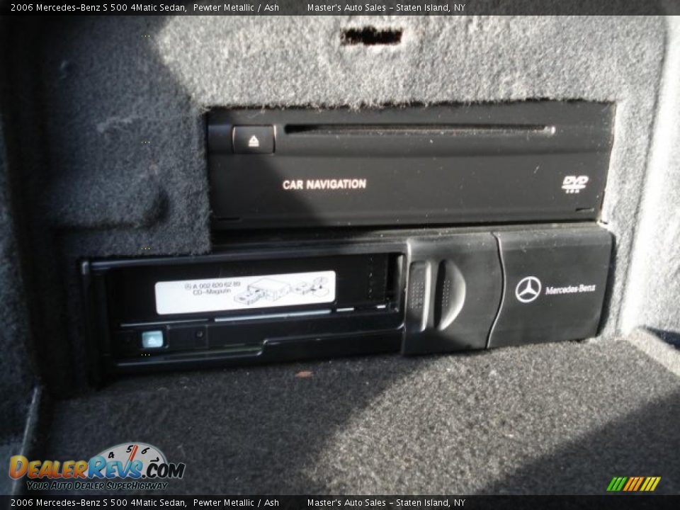 2006 Mercedes-Benz S 500 4Matic Sedan Pewter Metallic / Ash Photo #32