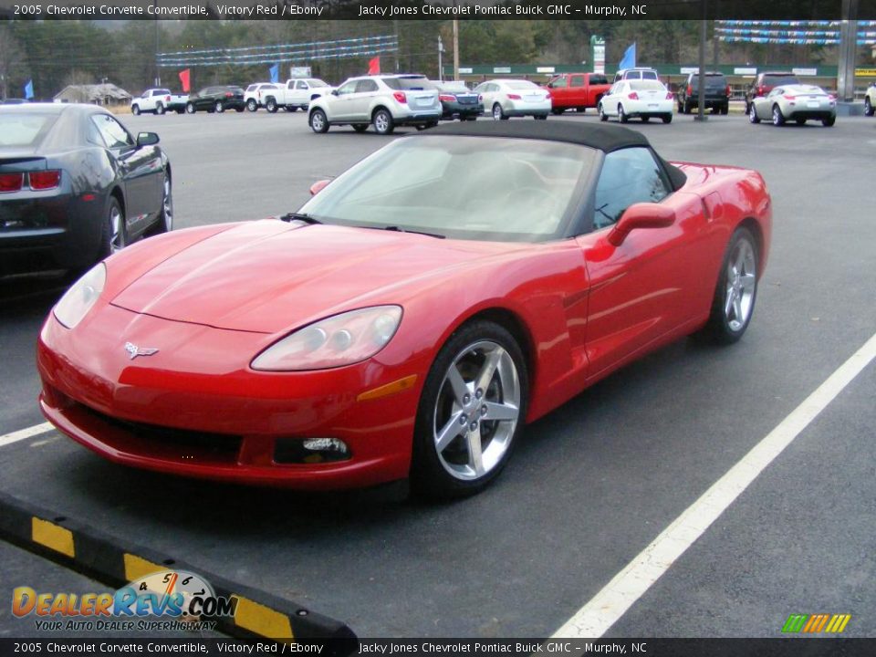 2005 Chevrolet Corvette Convertible Victory Red / Ebony Photo #7