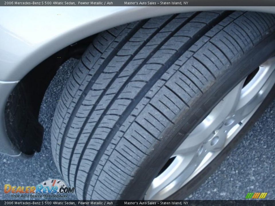 2006 Mercedes-Benz S 500 4Matic Sedan Pewter Metallic / Ash Photo #34