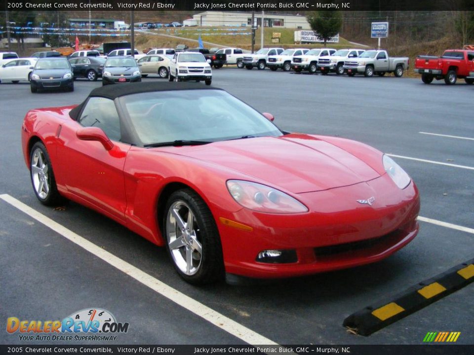 2005 Chevrolet Corvette Convertible Victory Red / Ebony Photo #8