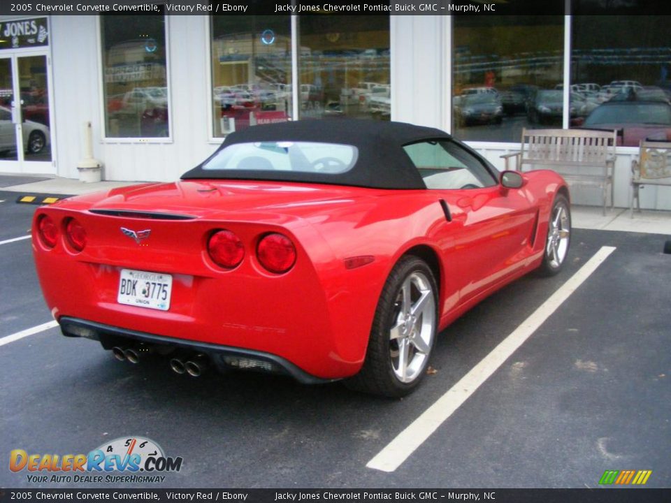 2005 Chevrolet Corvette Convertible Victory Red / Ebony Photo #9