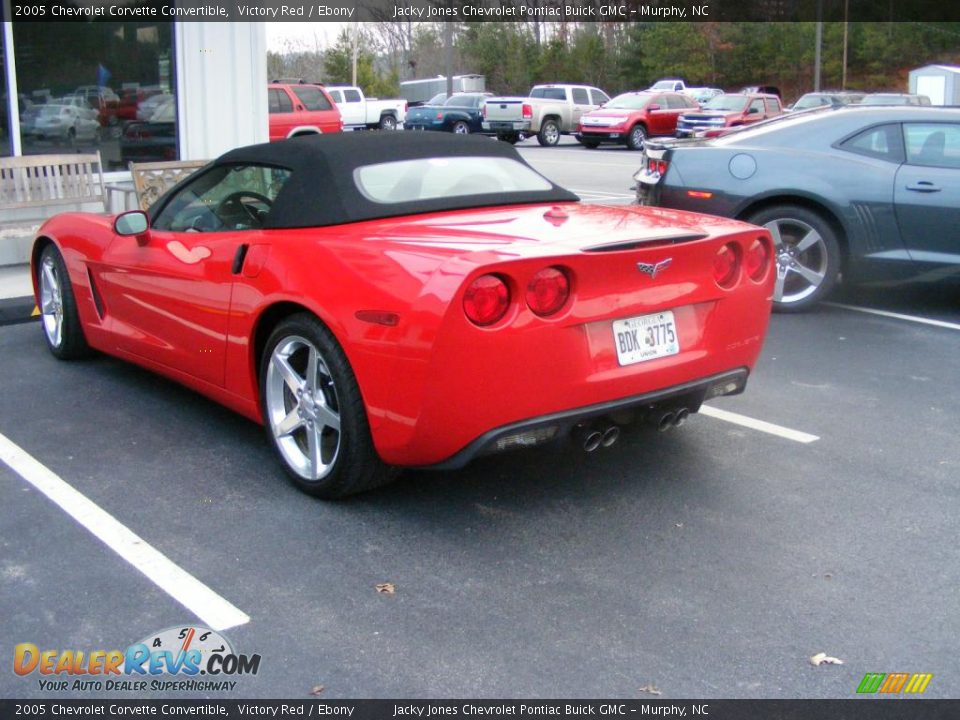 2005 Chevrolet Corvette Convertible Victory Red / Ebony Photo #11