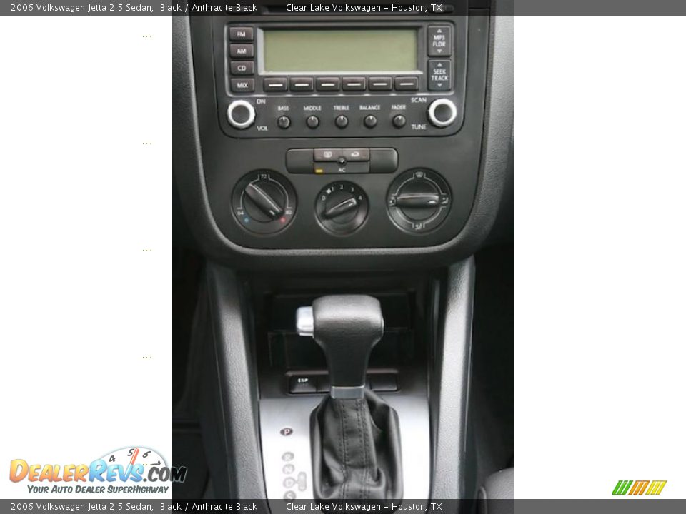 2006 Volkswagen Jetta 2.5 Sedan Black / Anthracite Black Photo #23