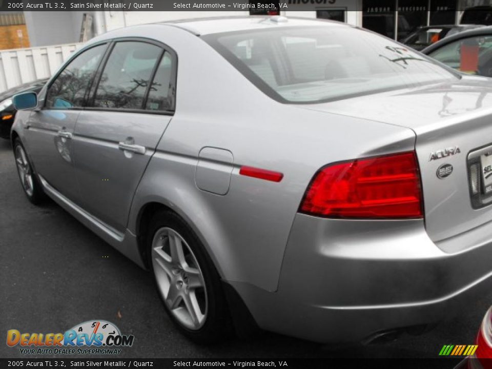 2005 Acura TL 3.2 Satin Silver Metallic / Quartz Photo #4