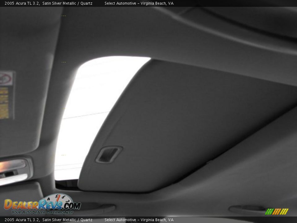 2005 Acura TL 3.2 Satin Silver Metallic / Quartz Photo #6