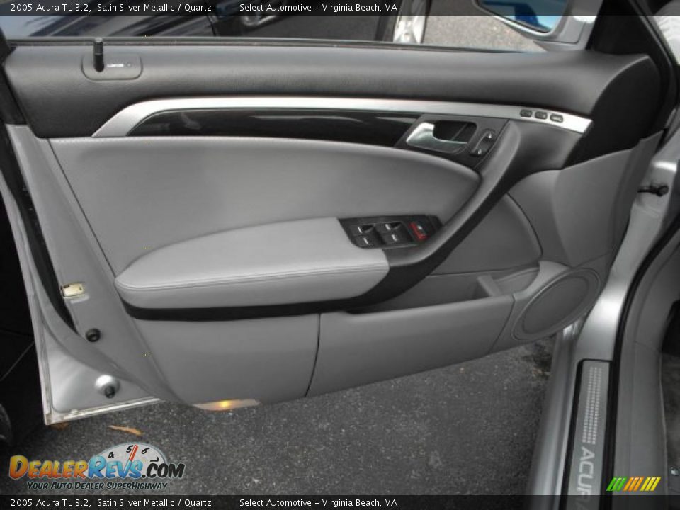 2005 Acura TL 3.2 Satin Silver Metallic / Quartz Photo #7