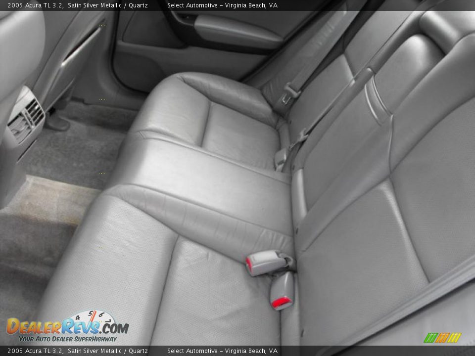2005 Acura TL 3.2 Satin Silver Metallic / Quartz Photo #10