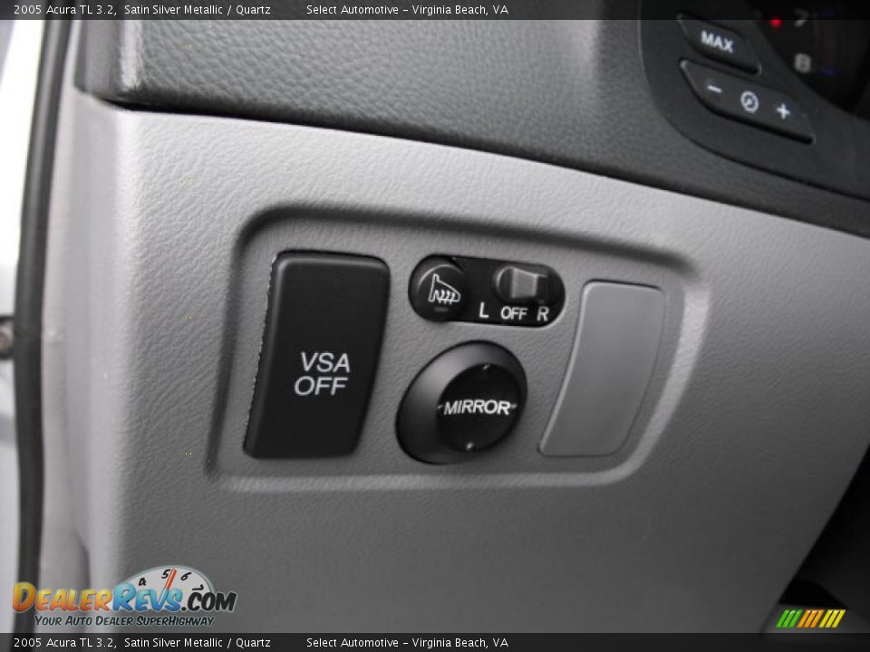 2005 Acura TL 3.2 Satin Silver Metallic / Quartz Photo #12