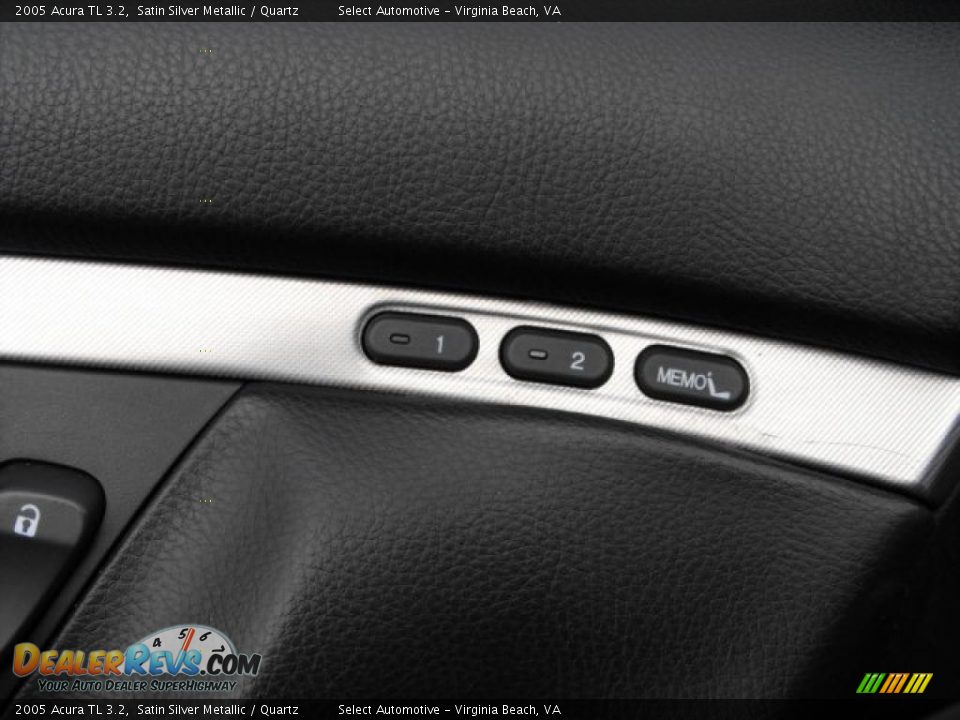 2005 Acura TL 3.2 Satin Silver Metallic / Quartz Photo #13