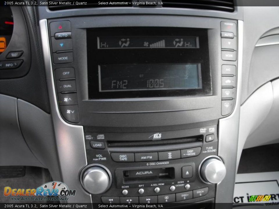 2005 Acura TL 3.2 Satin Silver Metallic / Quartz Photo #15