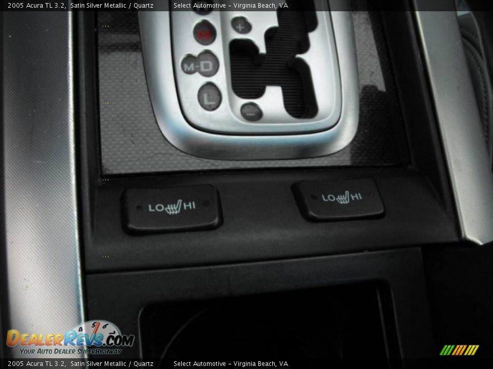 2005 Acura TL 3.2 Satin Silver Metallic / Quartz Photo #18