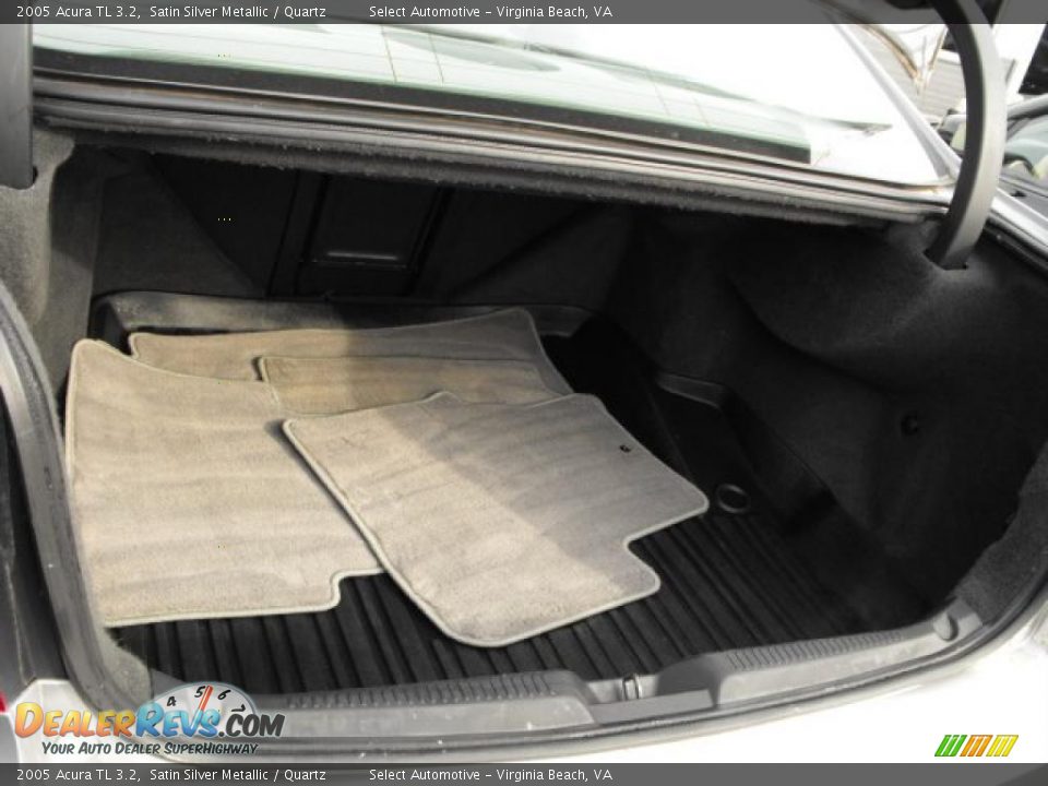 2005 Acura TL 3.2 Satin Silver Metallic / Quartz Photo #19