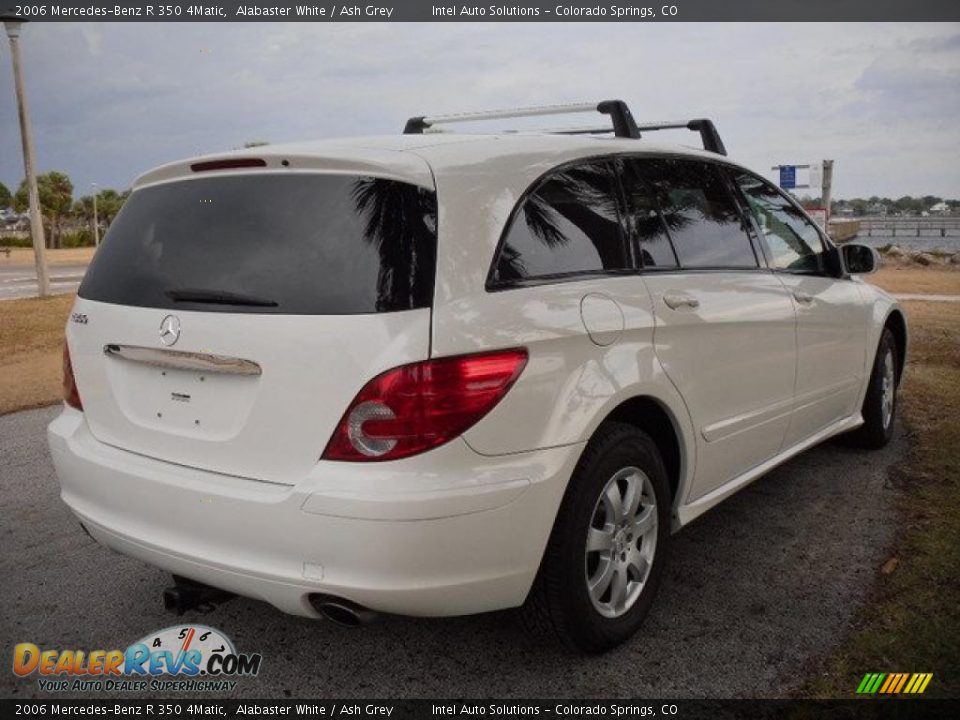 2006 Mercedes-Benz R 350 4Matic Alabaster White / Ash Grey Photo #2