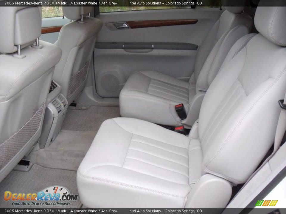 2006 Mercedes-Benz R 350 4Matic Alabaster White / Ash Grey Photo #5