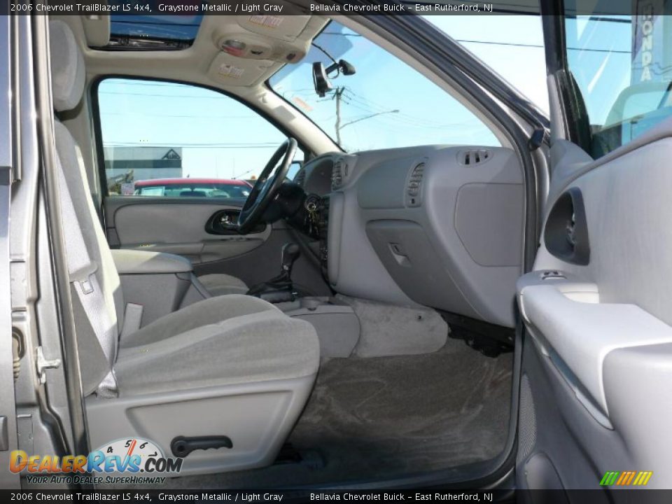 2006 Chevrolet TrailBlazer LS 4x4 Graystone Metallic / Light Gray Photo #8