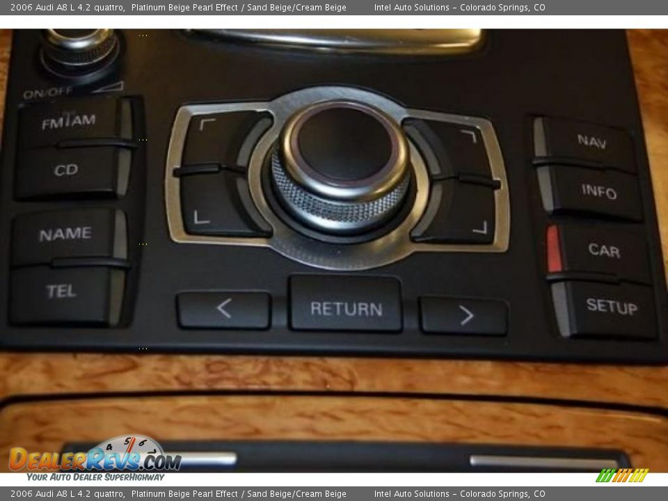 2006 Audi A8 L 4.2 quattro Platinum Beige Pearl Effect / Sand Beige/Cream Beige Photo #21