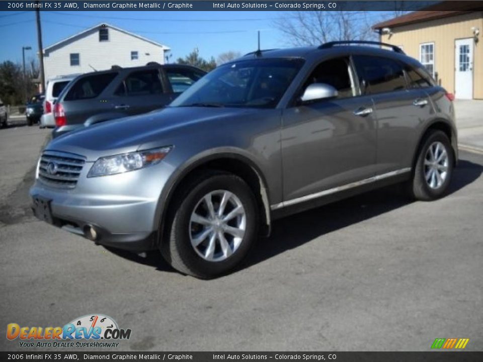 2006 Infiniti FX 35 AWD Diamond Graphite Metallic / Graphite Photo #2