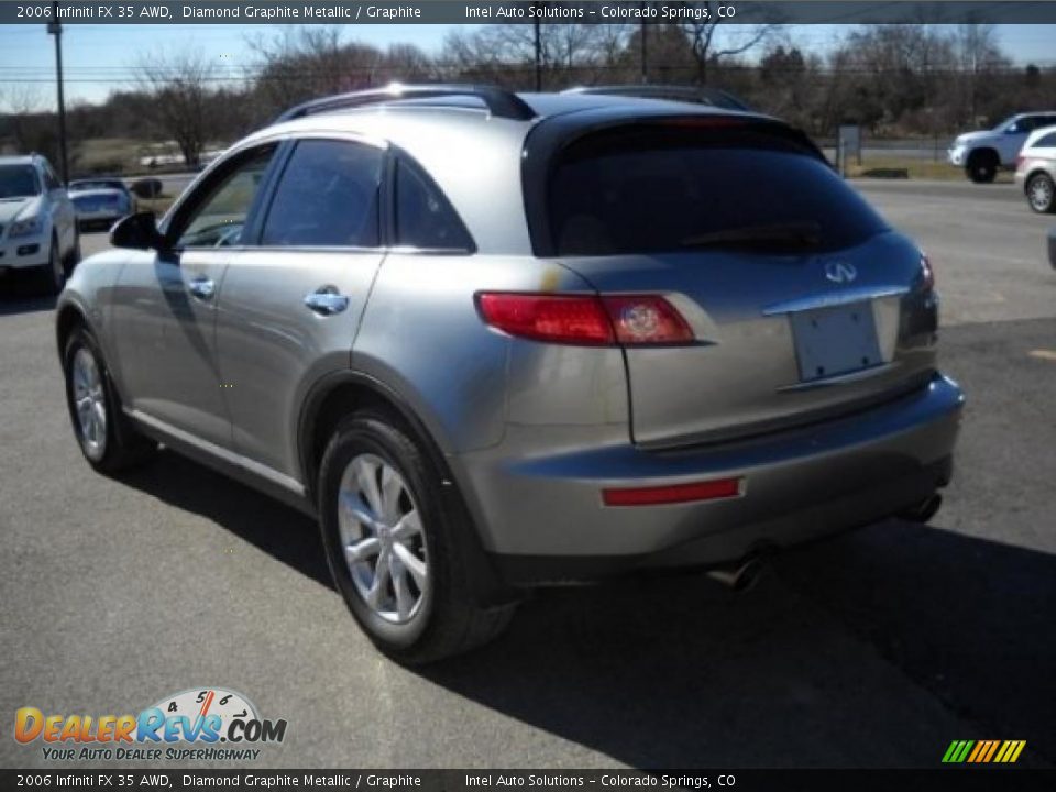 2006 Infiniti FX 35 AWD Diamond Graphite Metallic / Graphite Photo #4