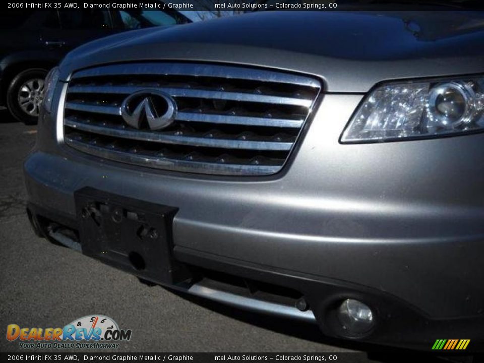 2006 Infiniti FX 35 AWD Diamond Graphite Metallic / Graphite Photo #6