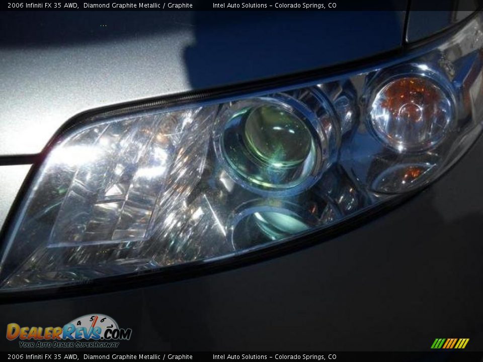 2006 Infiniti FX 35 AWD Diamond Graphite Metallic / Graphite Photo #8