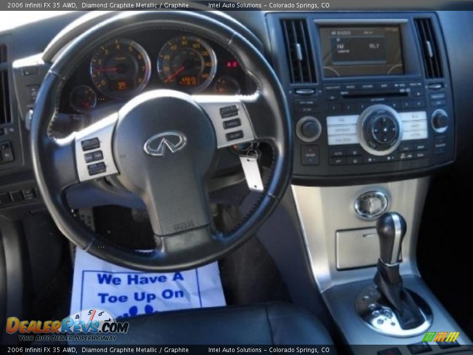 2006 Infiniti FX 35 AWD Diamond Graphite Metallic / Graphite Photo #10