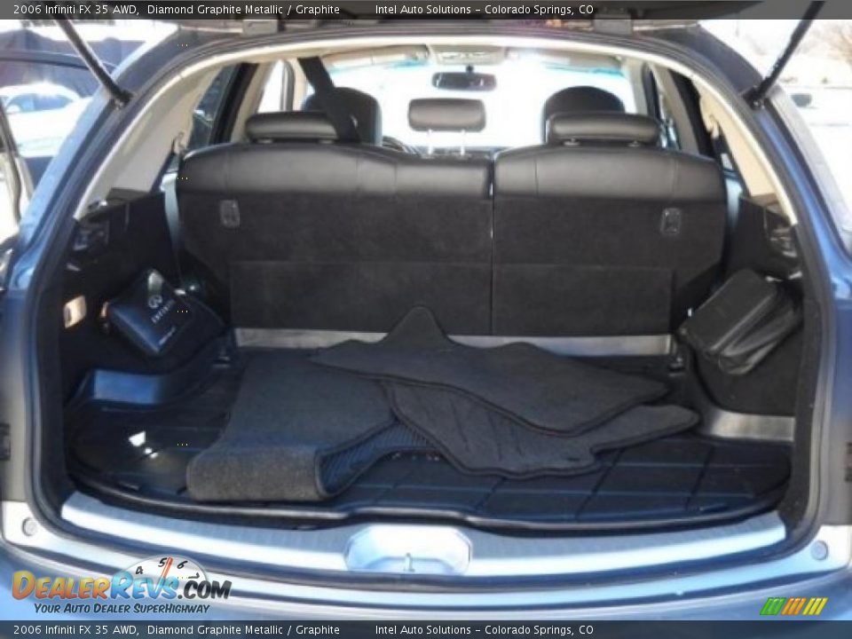2006 Infiniti FX 35 AWD Diamond Graphite Metallic / Graphite Photo #13