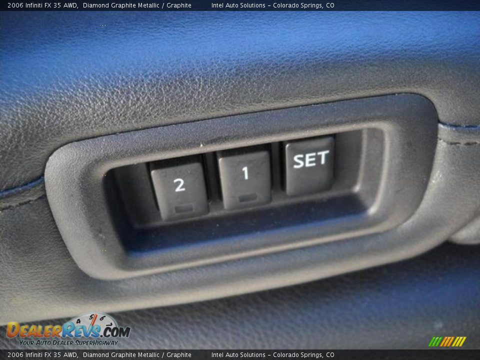 2006 Infiniti FX 35 AWD Diamond Graphite Metallic / Graphite Photo #17