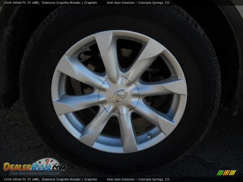 2006 Infiniti FX 35 AWD Diamond Graphite Metallic / Graphite Photo #19