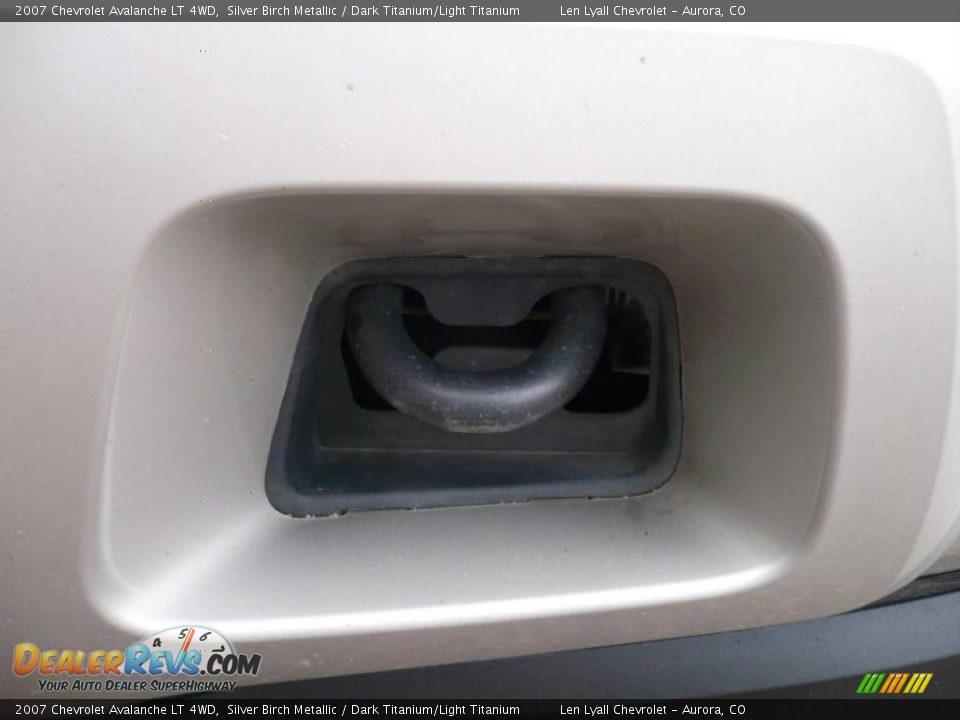 2007 Chevrolet Avalanche LT 4WD Silver Birch Metallic / Dark Titanium/Light Titanium Photo #23