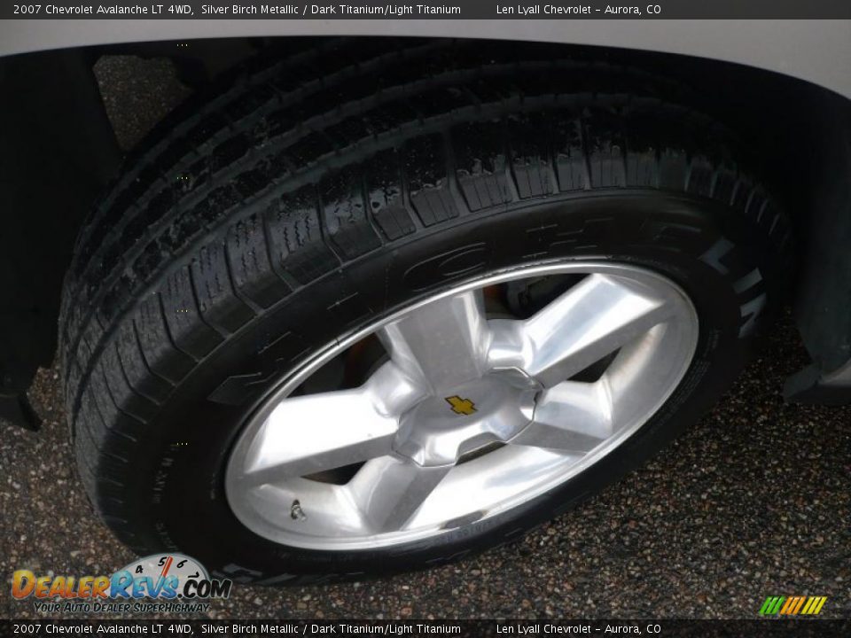 2007 Chevrolet Avalanche LT 4WD Silver Birch Metallic / Dark Titanium/Light Titanium Photo #25