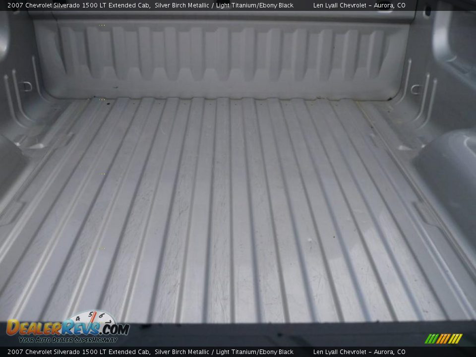 2007 Chevrolet Silverado 1500 LT Extended Cab Silver Birch Metallic / Light Titanium/Ebony Black Photo #11
