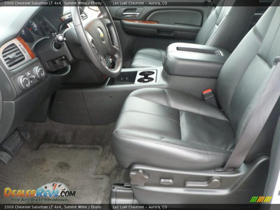 2009 Chevrolet Suburban LT 4x4 Summit White / Ebony Photo #9